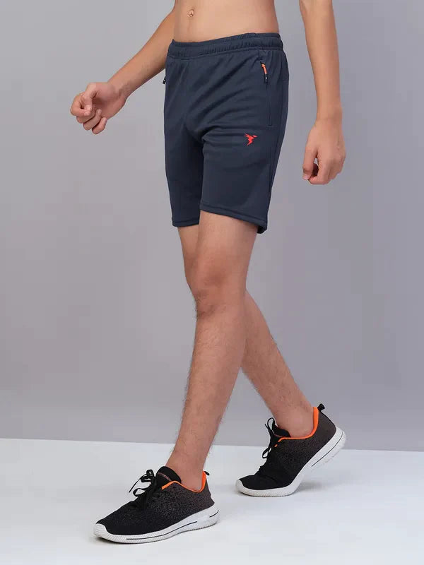 Boys Slim Fit Shorts with Techno Guard