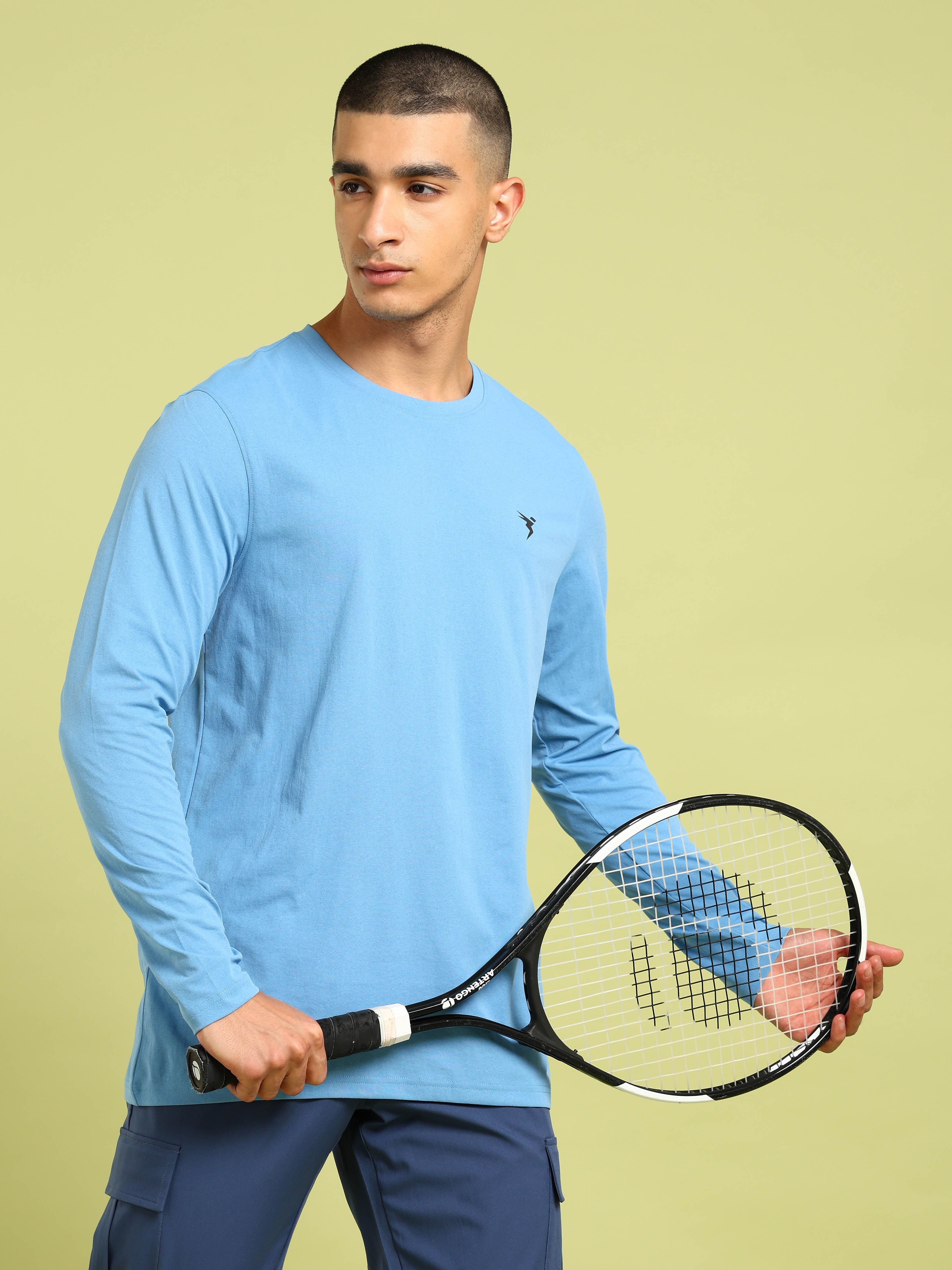 SLIM FIT ROUND NECK T-SHIRT LONDON LOOMS
