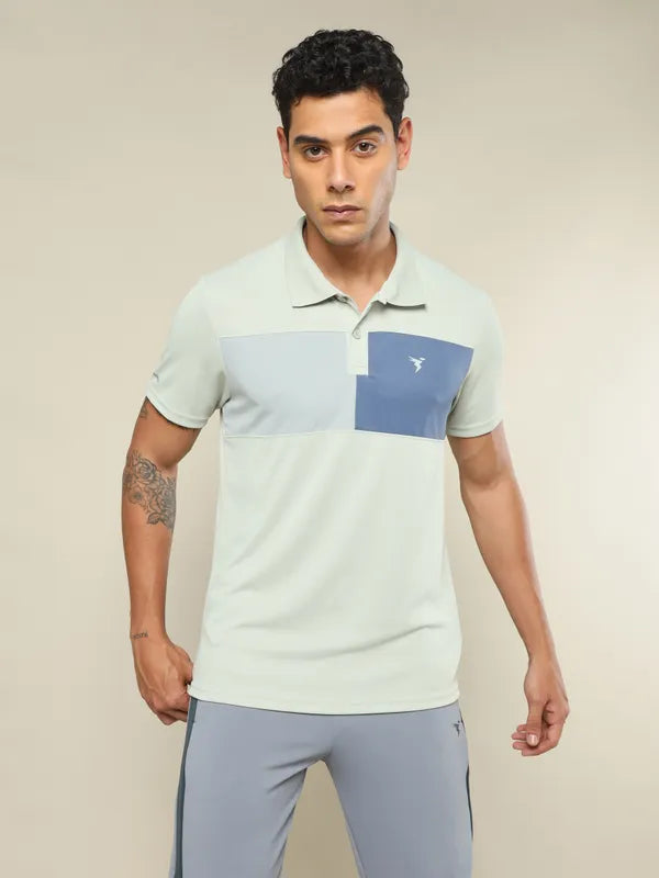 Maglietta Donna A Righe Arcobaleno - Manica 3/4, Scollo Rotondo, Color Block - Vestibilità Slim Fit - Y2K Retrò