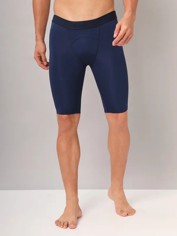 Mens blue compression tights on sale