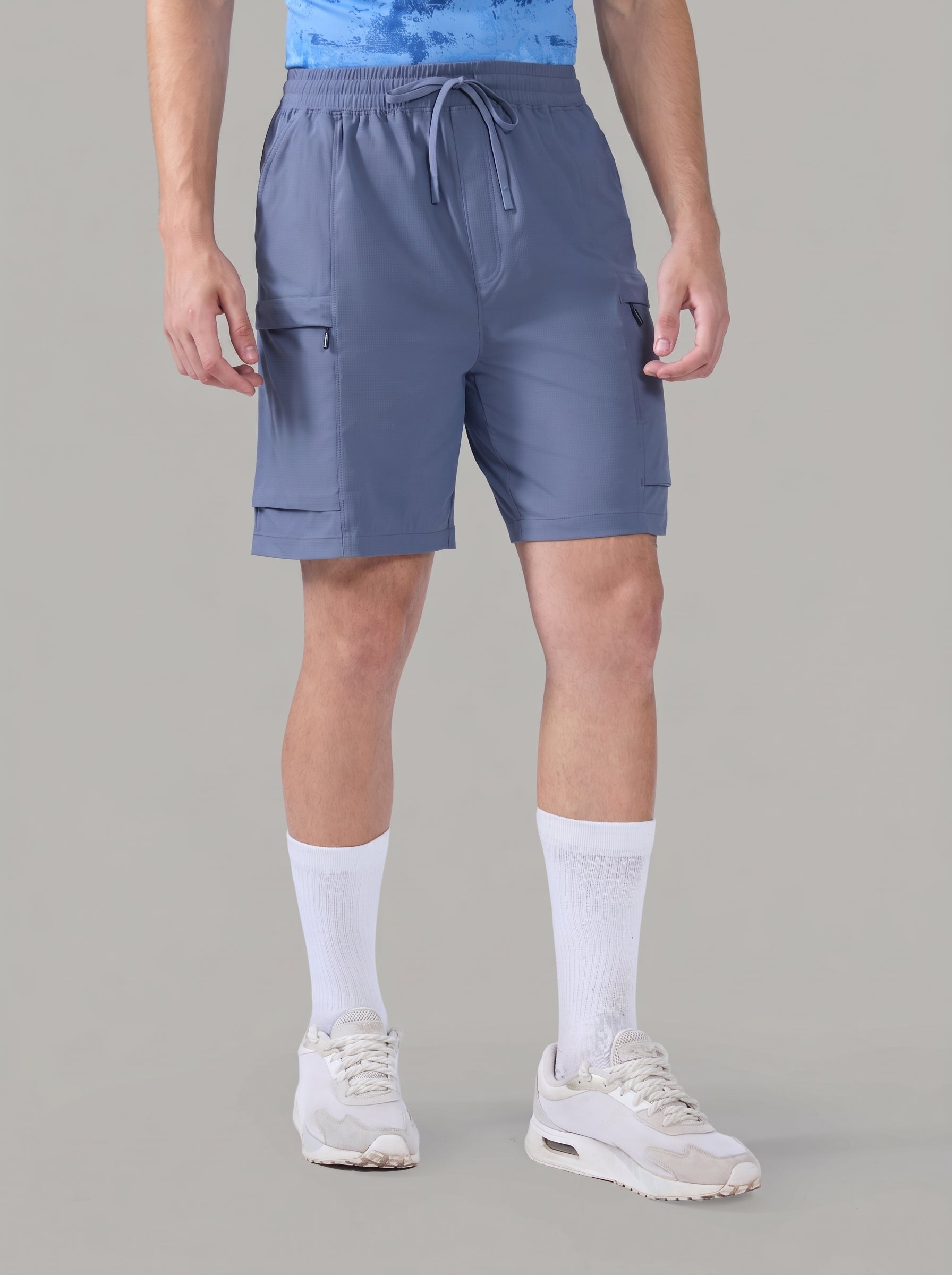 Men's Active Sports Outdoor Baggy Fit Cargo Shorts with TS DURAFLEX