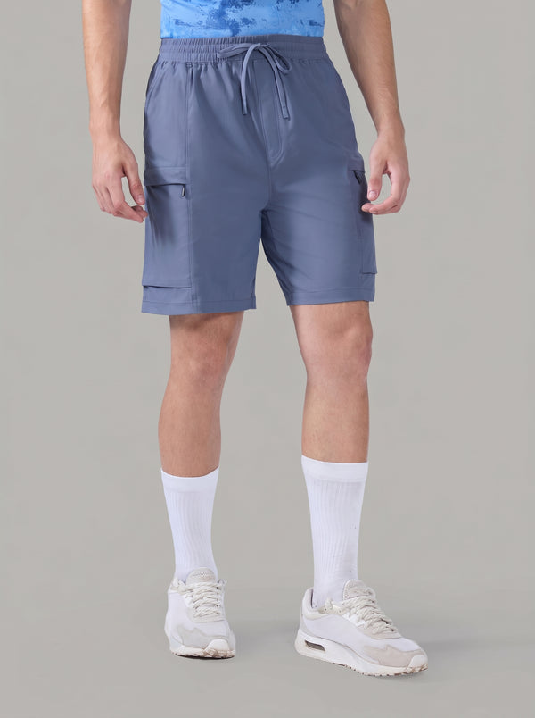 Men's Active Sports Outdoor Baggy Fit Cargo Shorts with TS DURAFLEX