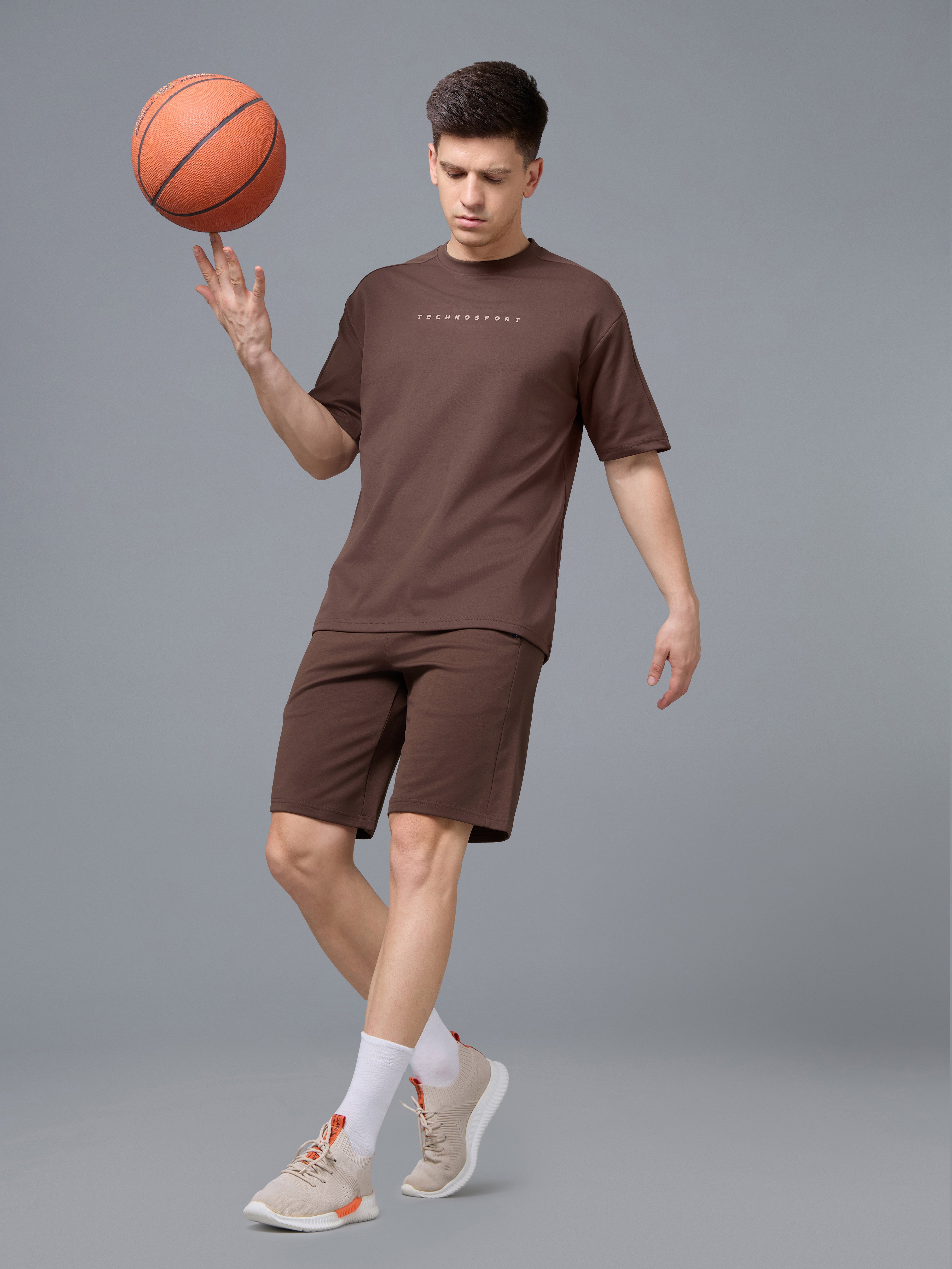 Men's Oversized T-Shirt & Shorts Co-ord Set