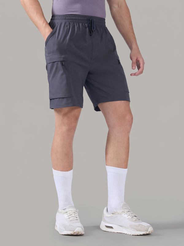 Men's Active Sports Outdoor Baggy Fit Cargo Shorts with TS DURAFLEX