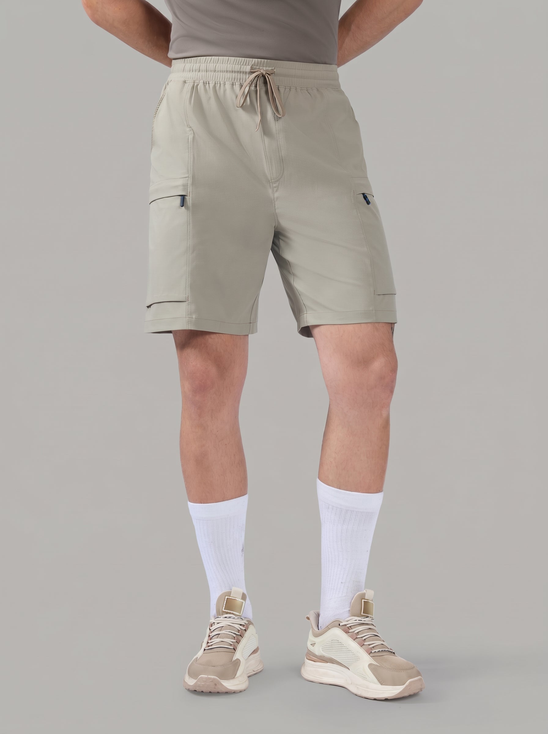 Men's Active Sports Outdoor Baggy Fit Cargo Shorts with TS DURAFLEX
