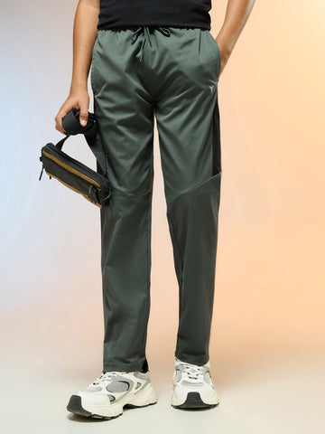 Boys Solid Slim Fit Sports Trackpants with TS FLEXI