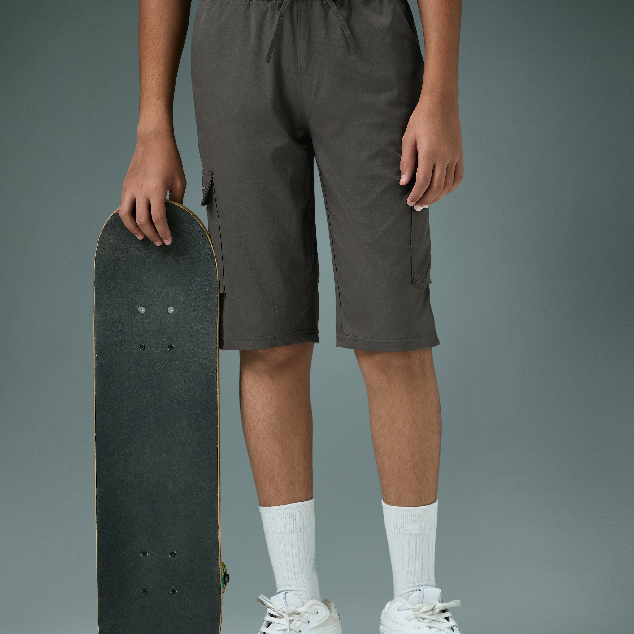 Boys Cargo Shorts Slim Fit Sports with TS FLEXI