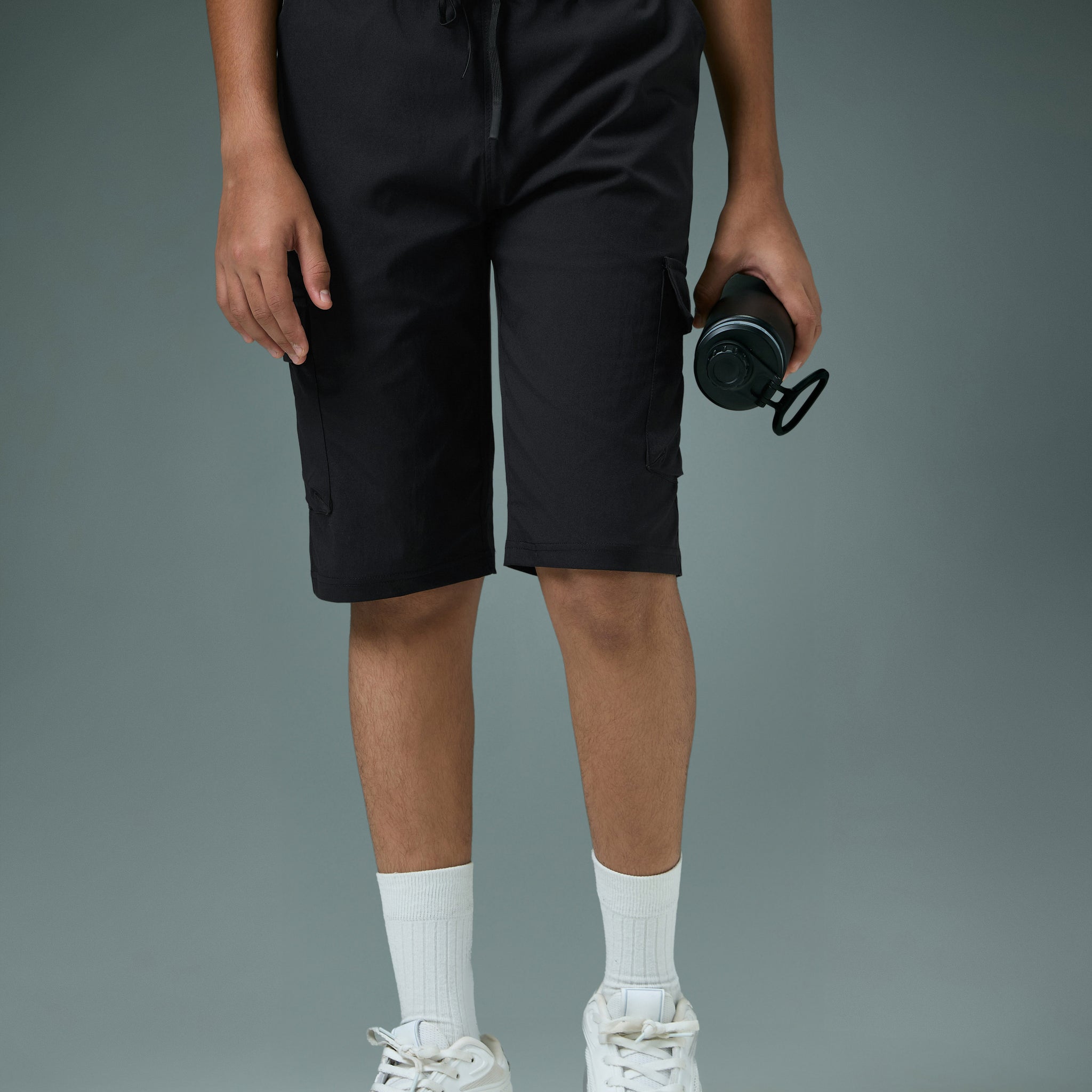 Boys Cargo Shorts Slim Fit Sports with TS FLEXI
