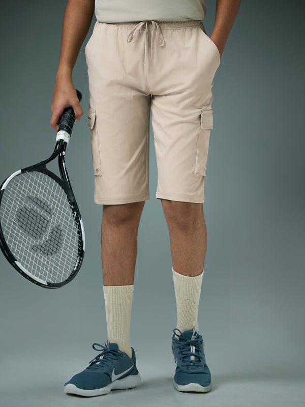 Boys Cargo Shorts Slim Fit Sports with TS FLEXI