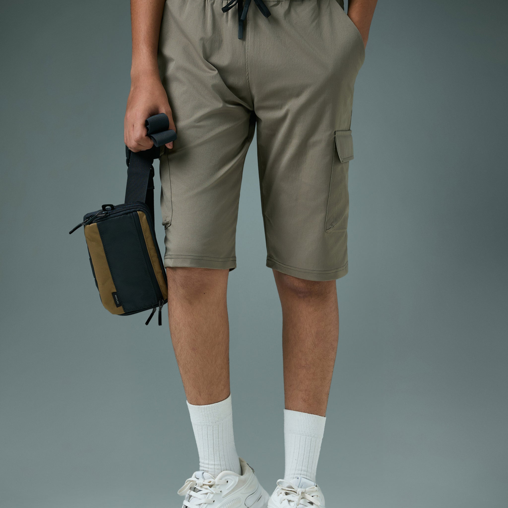 Boys Cargo Shorts Slim Fit Sports with TS FLEXI