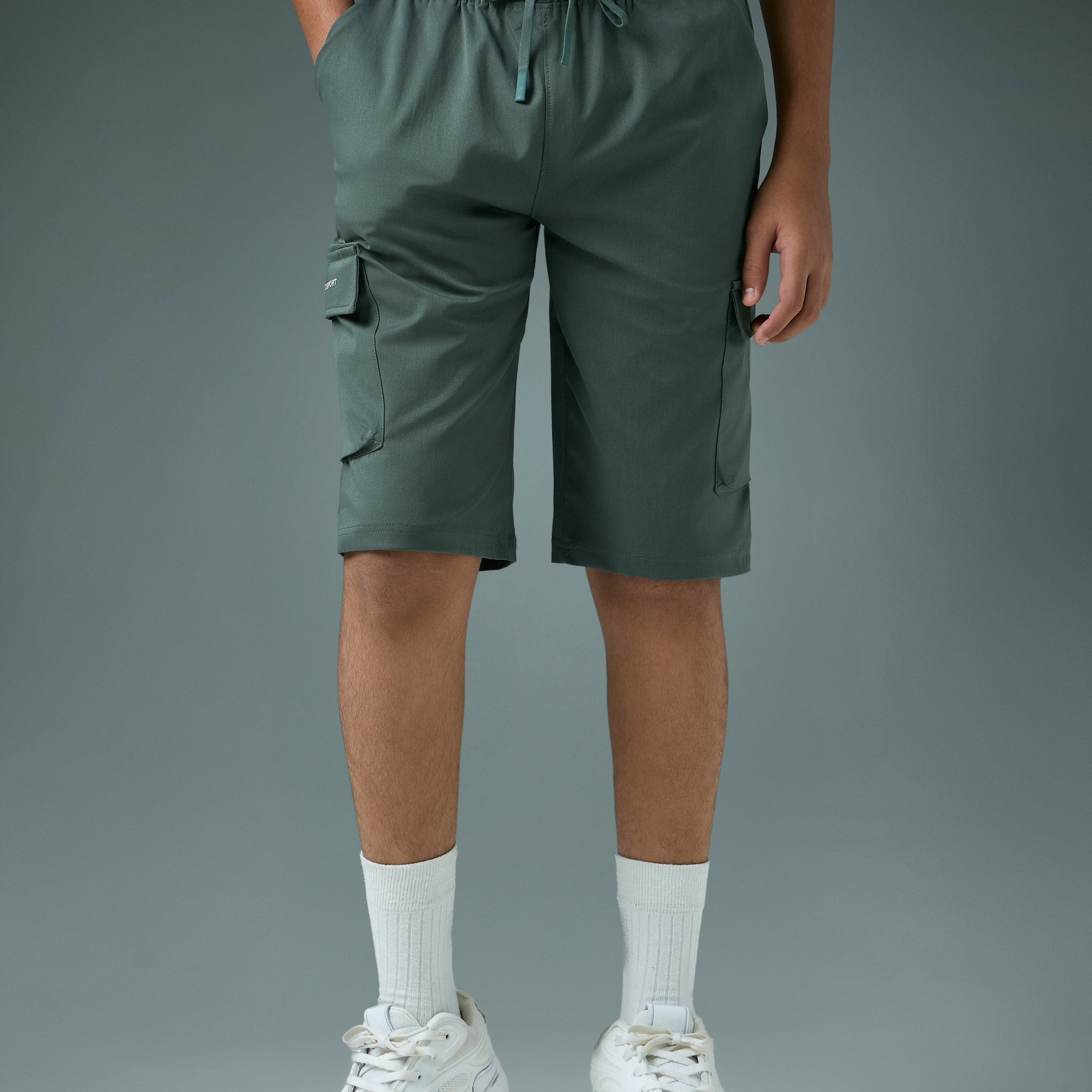 Boys Cargo Shorts Slim Fit Sports with TS FLEXI