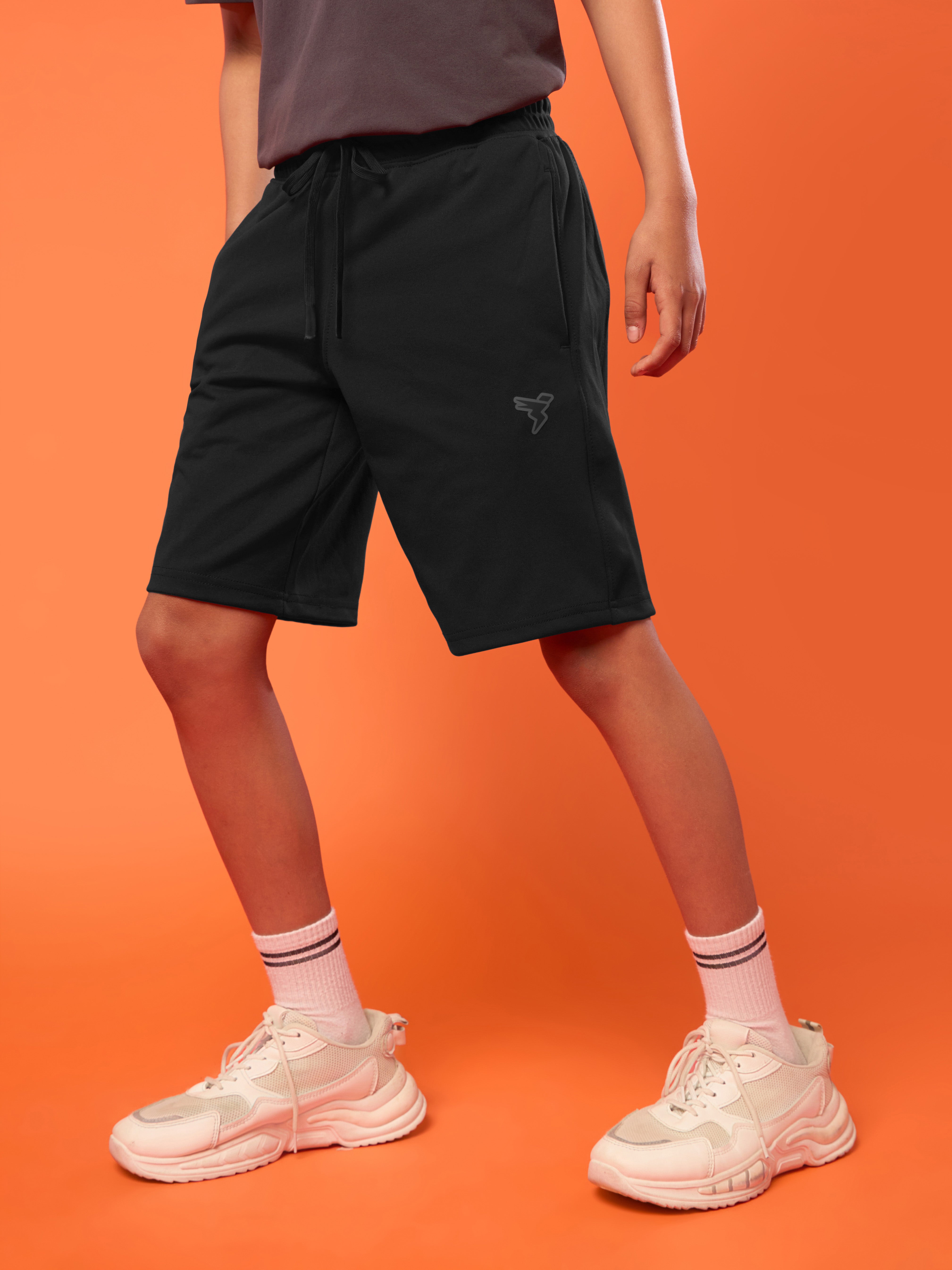 Boys Slim Fit Sports Shorts with ELASTOPLUS