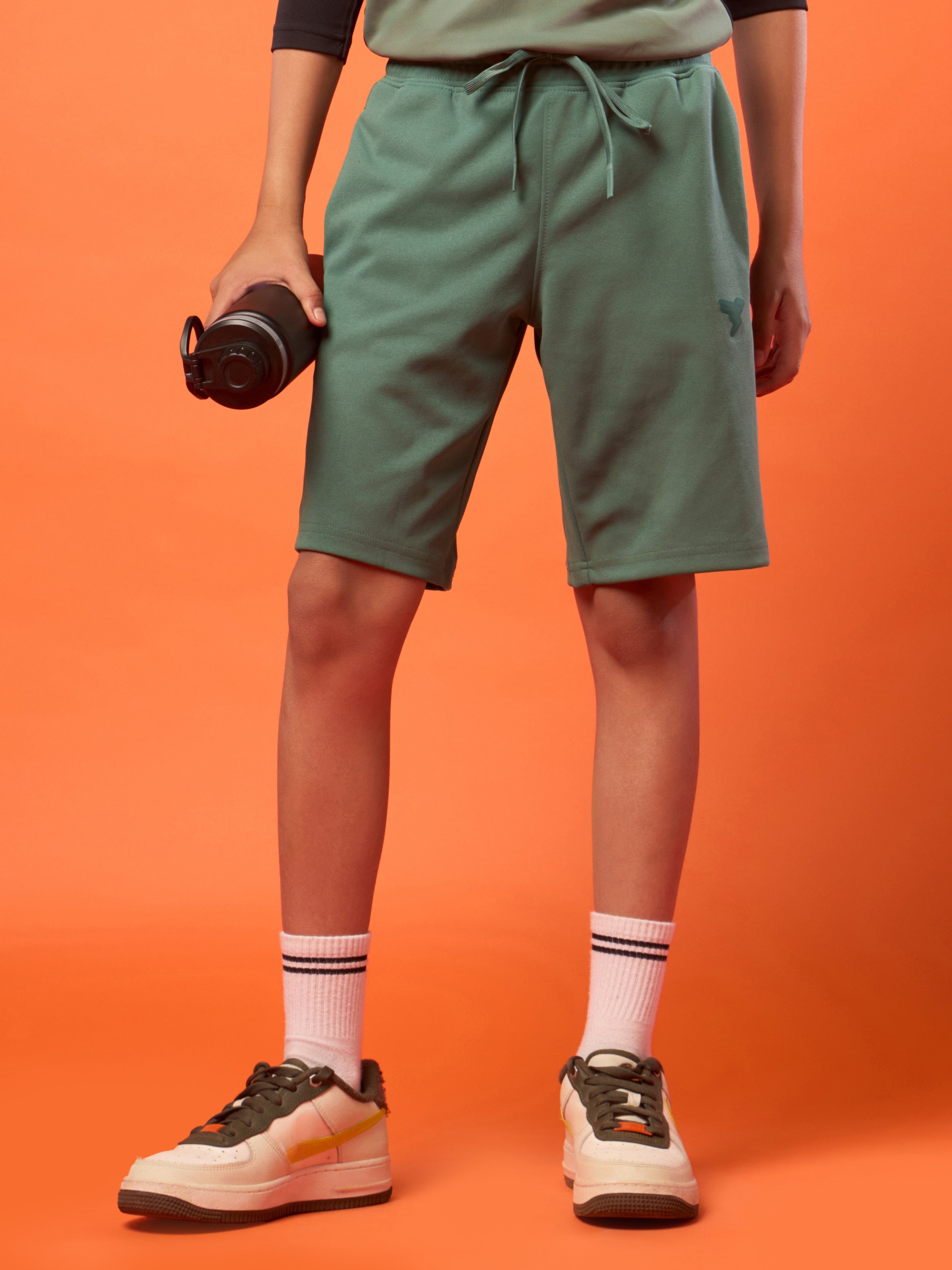 Boys Slim Fit Sports Shorts with ELASTOPLUS