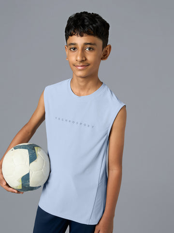 Boys' Millenova Sleeveless T-Shirt, Quick Dry Sports Tee with VENTMESH