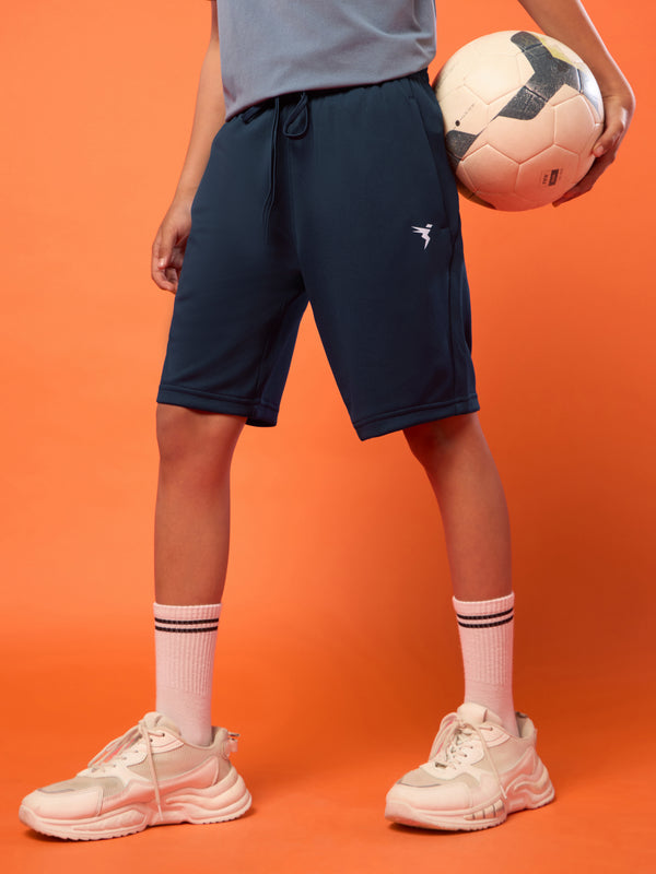 Boys Slim Fit Sports Shorts with TECHNO DRY