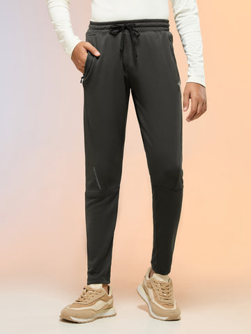 Boys Solid Slim Fit Trackpants with TECHNO GUARD