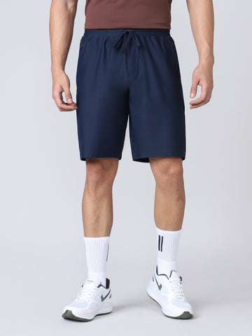 Men Solid Slim Fit Sports Shorts with DURACOOL