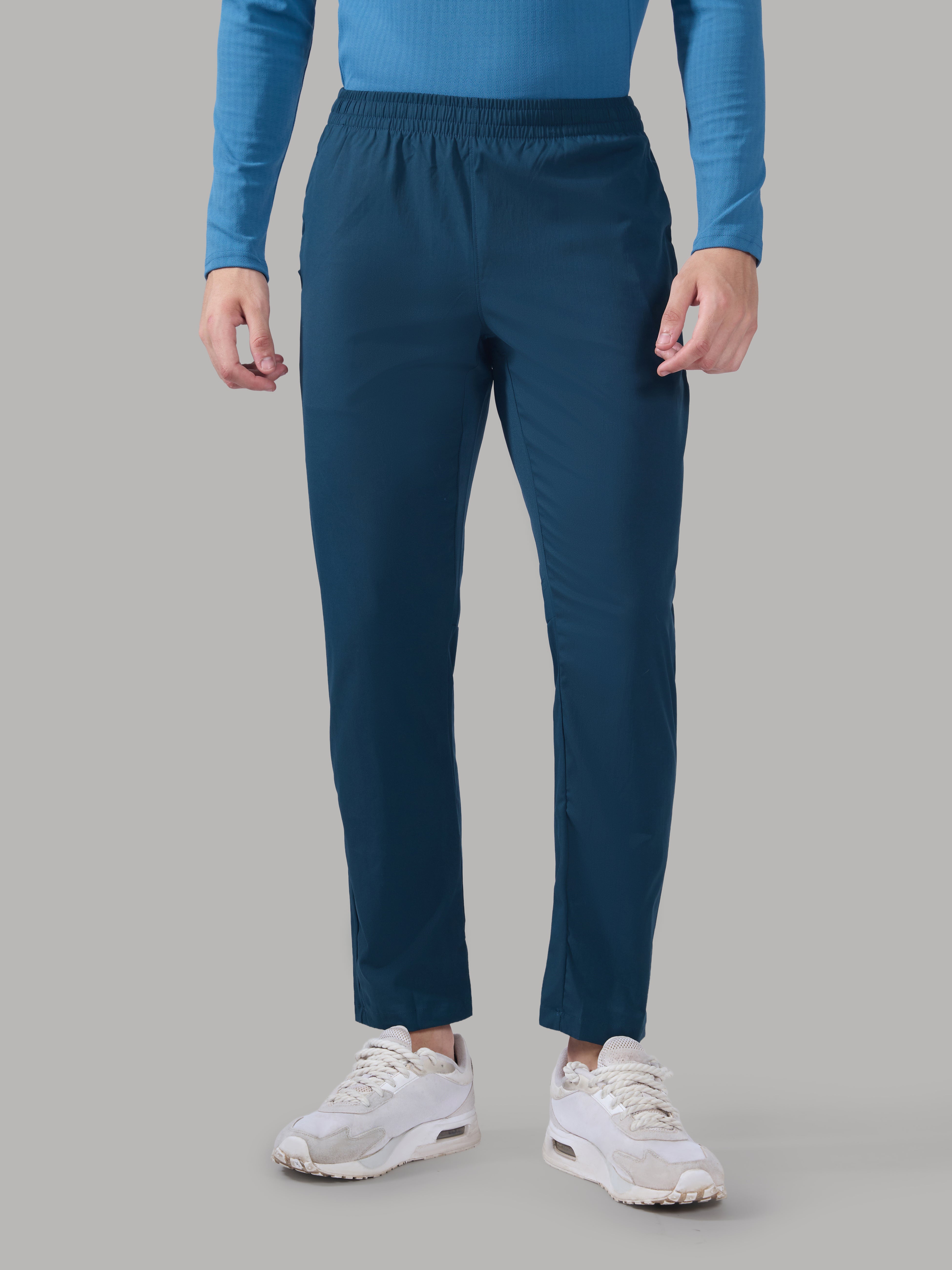 Men Regular Fit Trackpants with TS FLEXI
