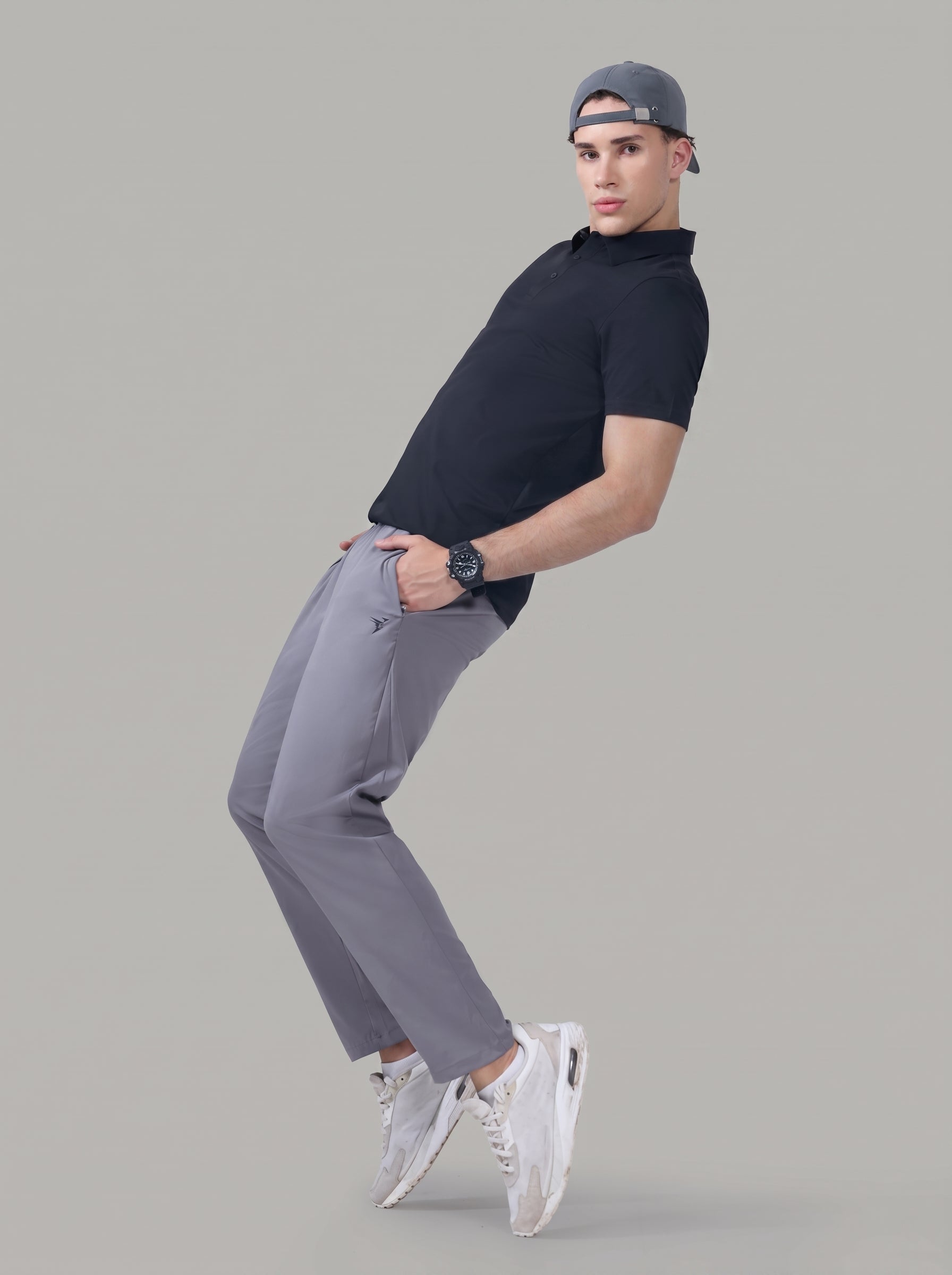 Men Regular Fit Trackpants with TS FLEXI