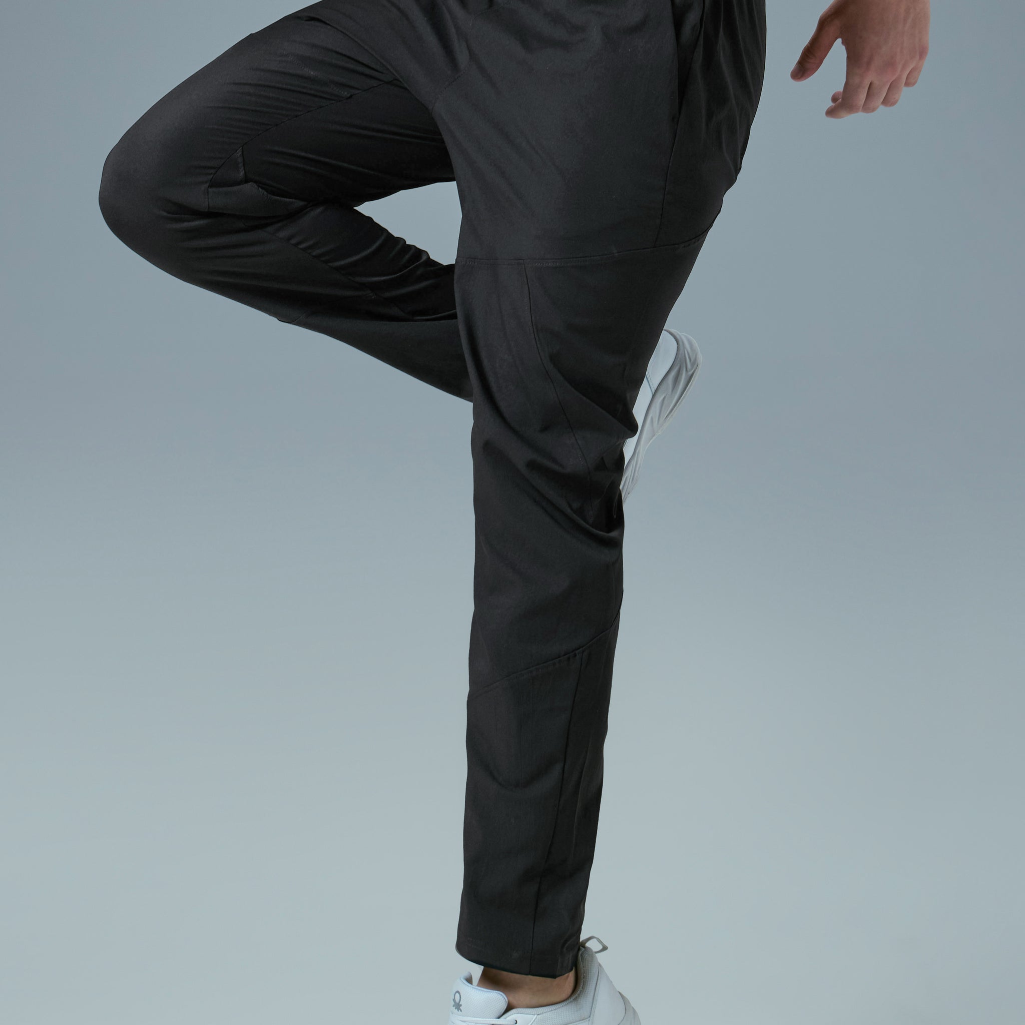 Men Solid Regular Fit Trackpants with TS FLEXI