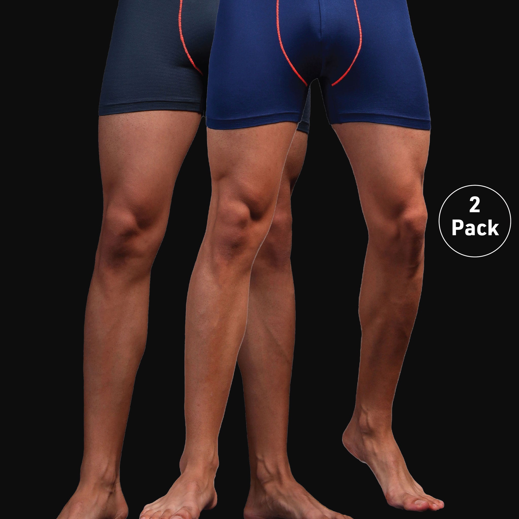 Men Colorblock Underwear with ELASTO LITE (Pack of 2)