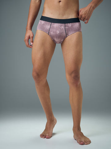 Men Printed Briefs with ELASTO LITE
