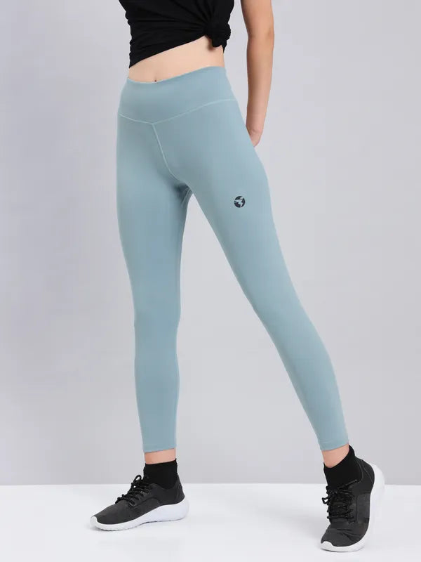 Women Solid Slim Fit Tights with ELASTO PLUS