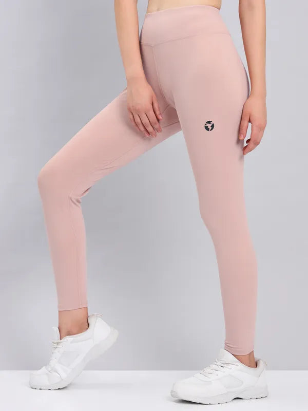 Women Solid Slim Fit Tights with ELASTO PLUS
