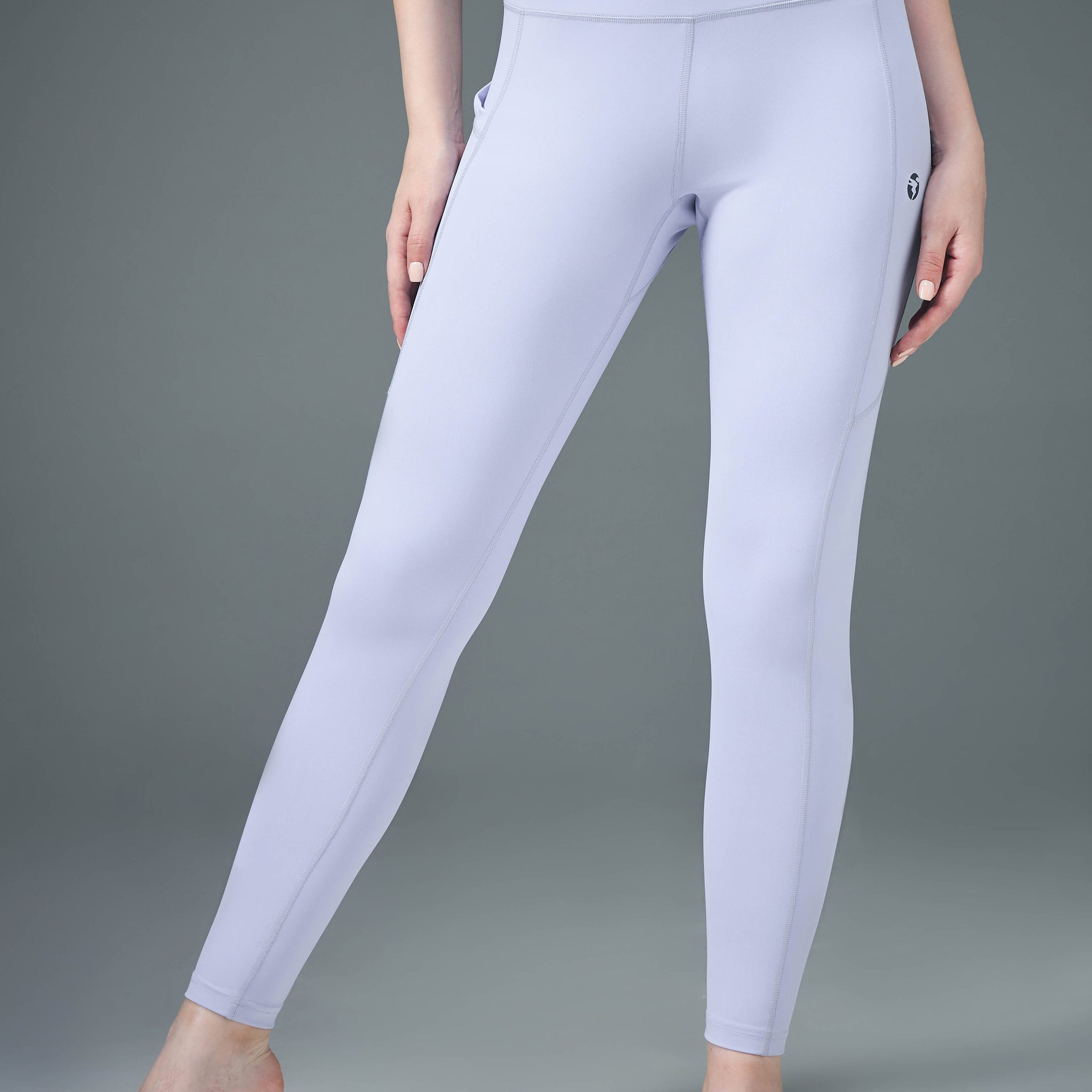 Women Solid Slim Fit Tights with ELASTO LITE