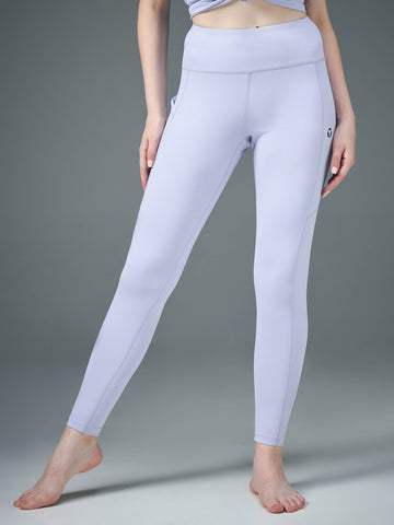 Women Solid Slim Fit Tights with ELASTO LITE