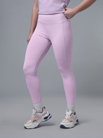Women Solid Slim Fit Tights with ELASTO PLUS