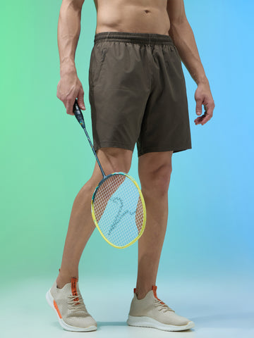 Men Solid Relax Fit Shorts with TECHNOLITE