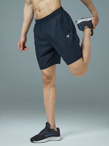 Men Solid Relax Fit Shorts with TECHNOLITE