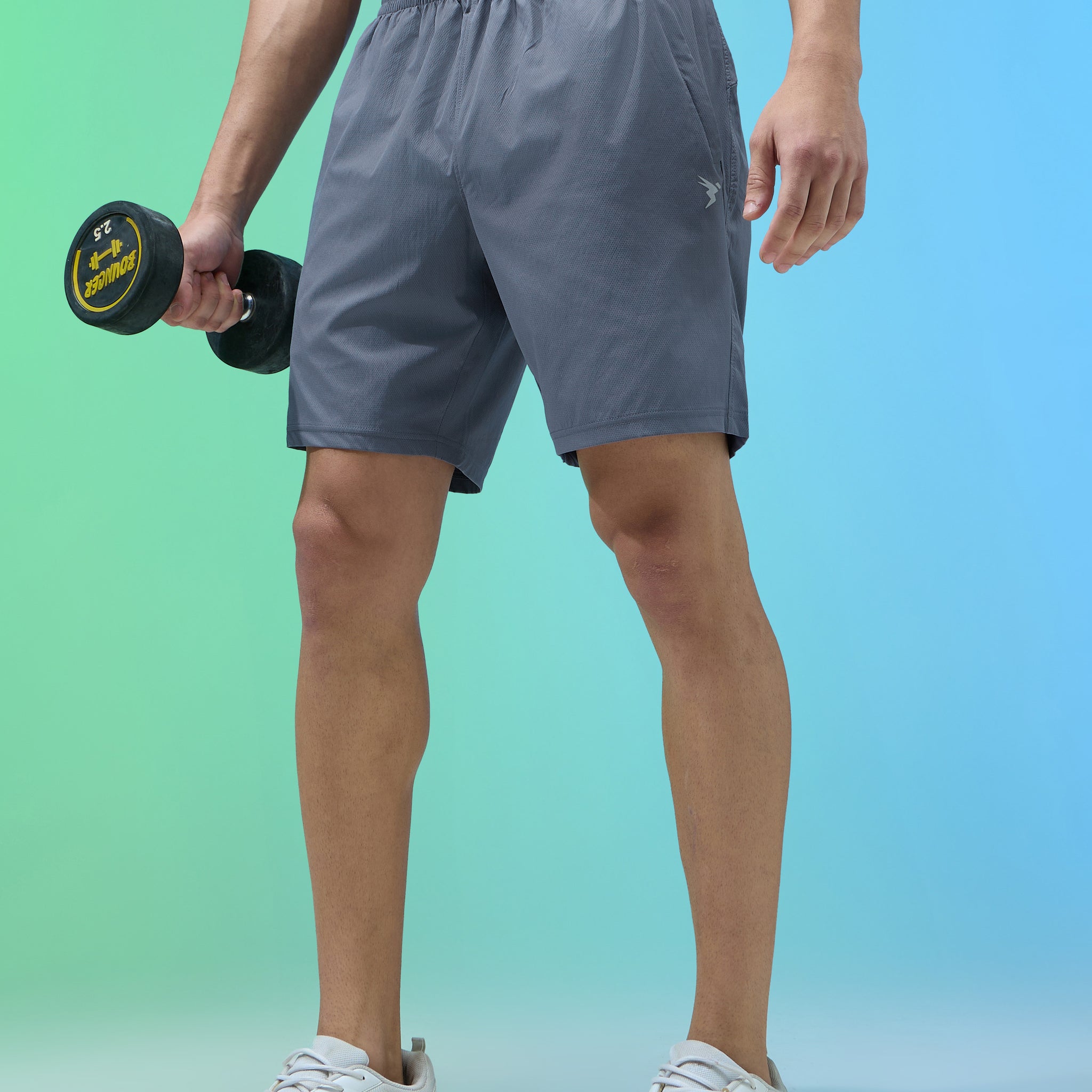 Men Solid Relax Fit Shorts with TECHNOLITE