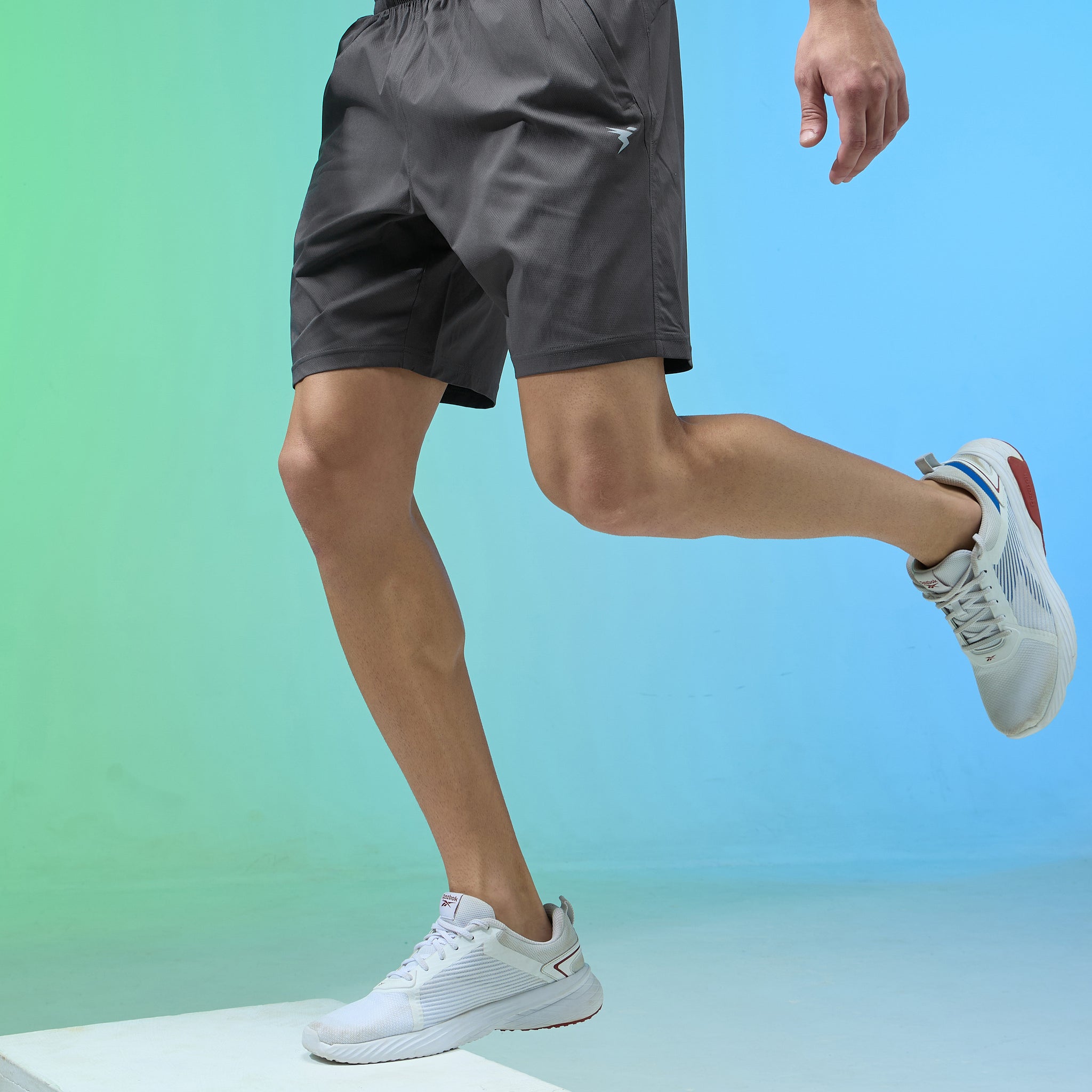 Men Solid Relax Fit Shorts with TECHNOLITE