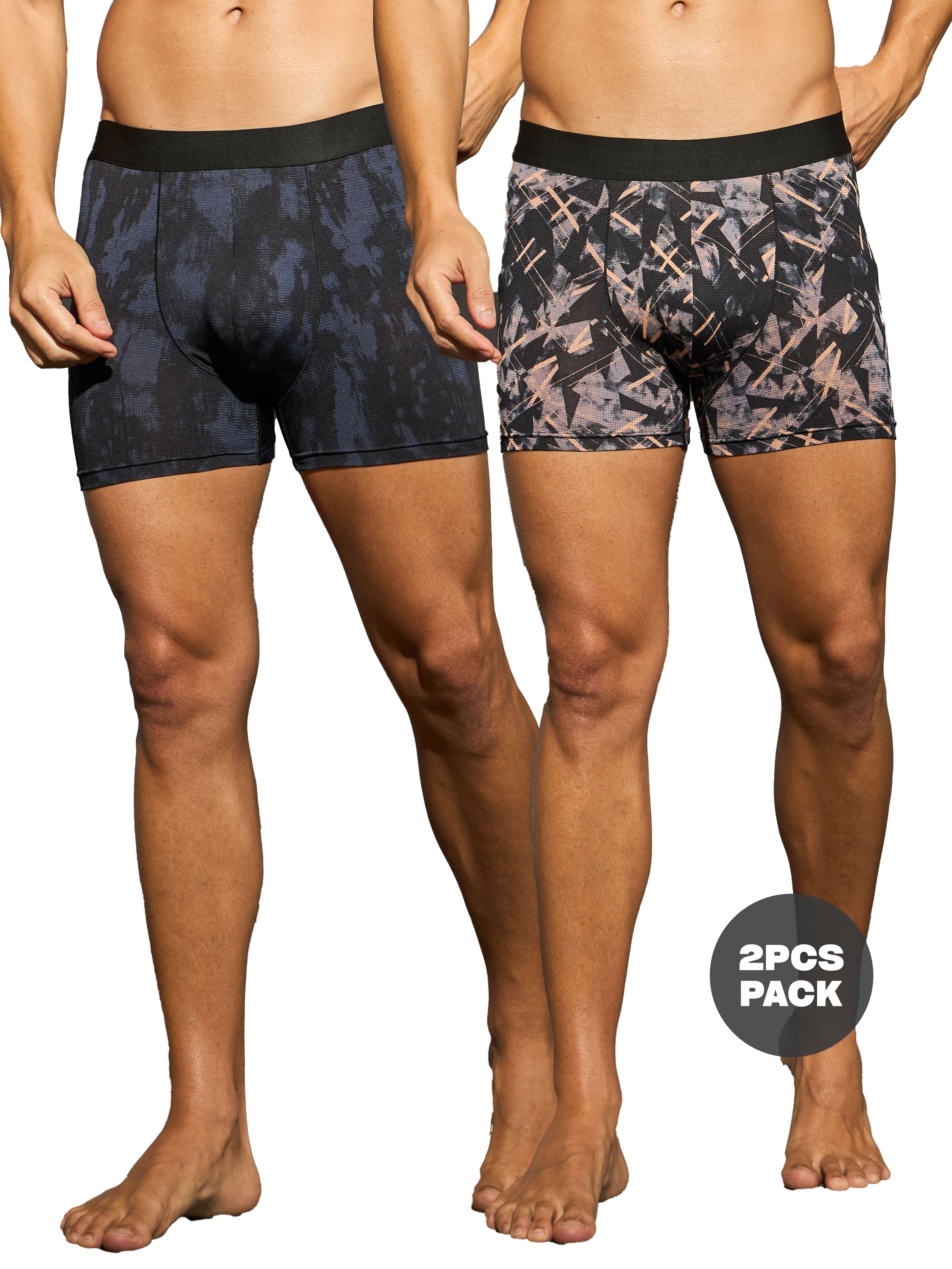 Men Colorblock Sports Underwear with ELASTO LITE (Pack of 2)