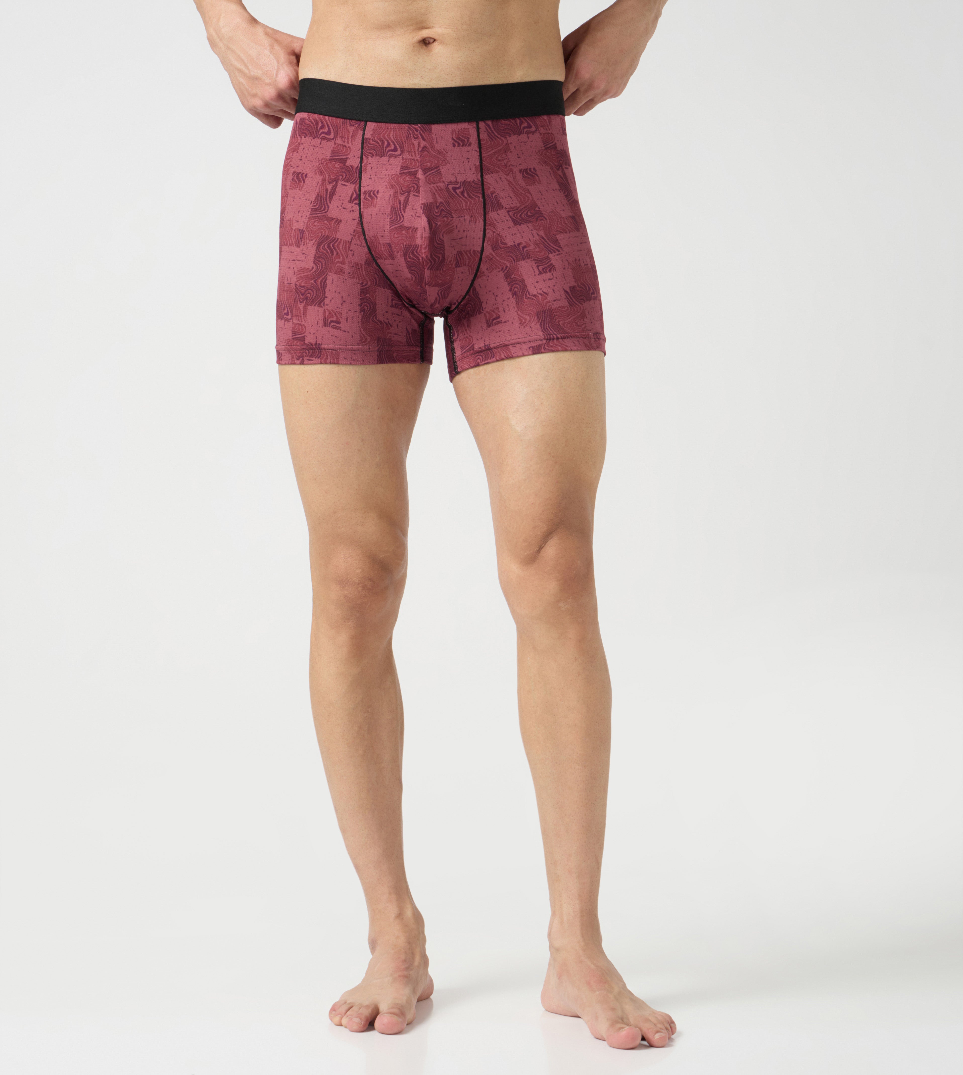 Men Solid Underwear with ELASTO LITE