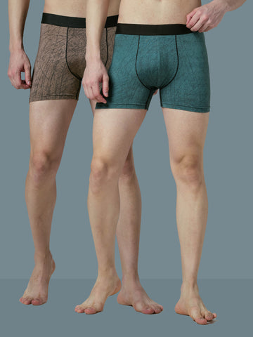 Men Colorblock Sports Underwear with ELASTO LITE (Pack of 2)