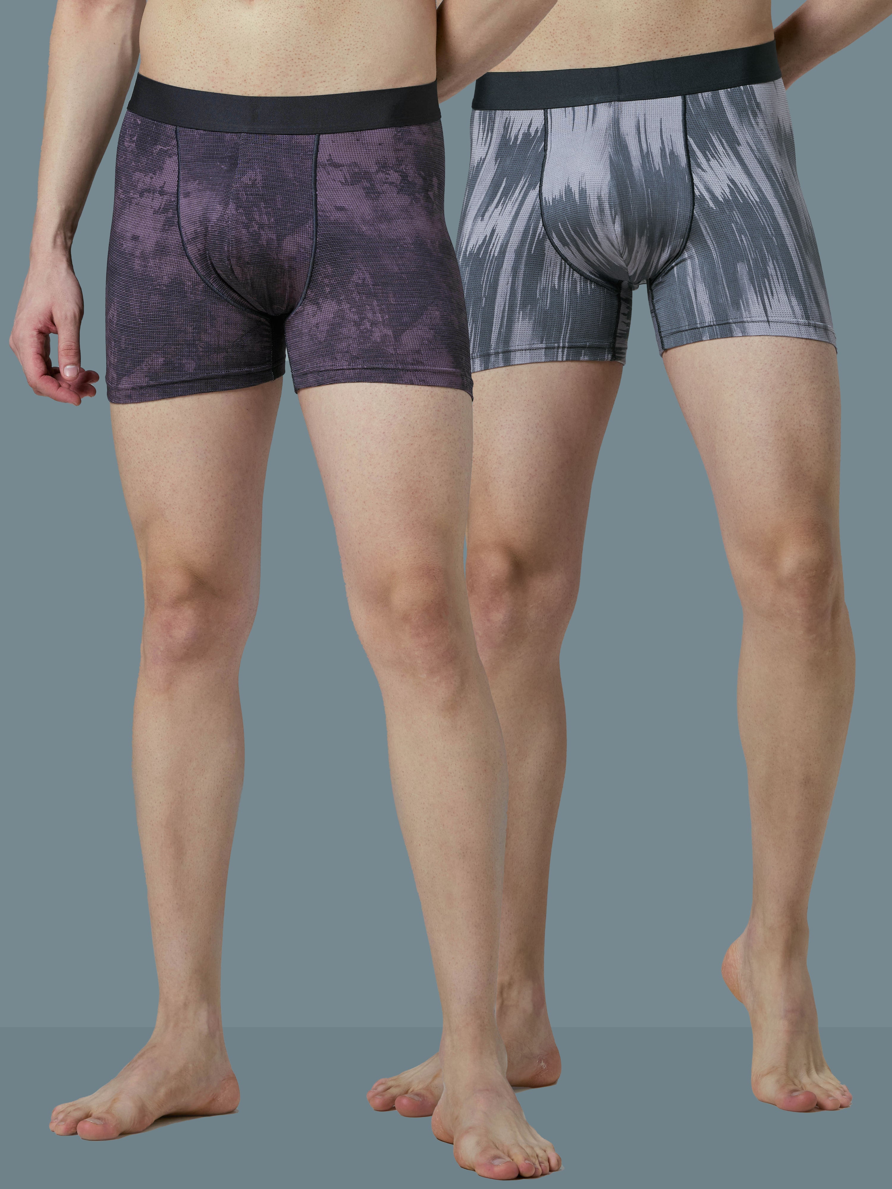 Men Colorblock Sports Underwear with ELASTO LITE (Pack of 2)