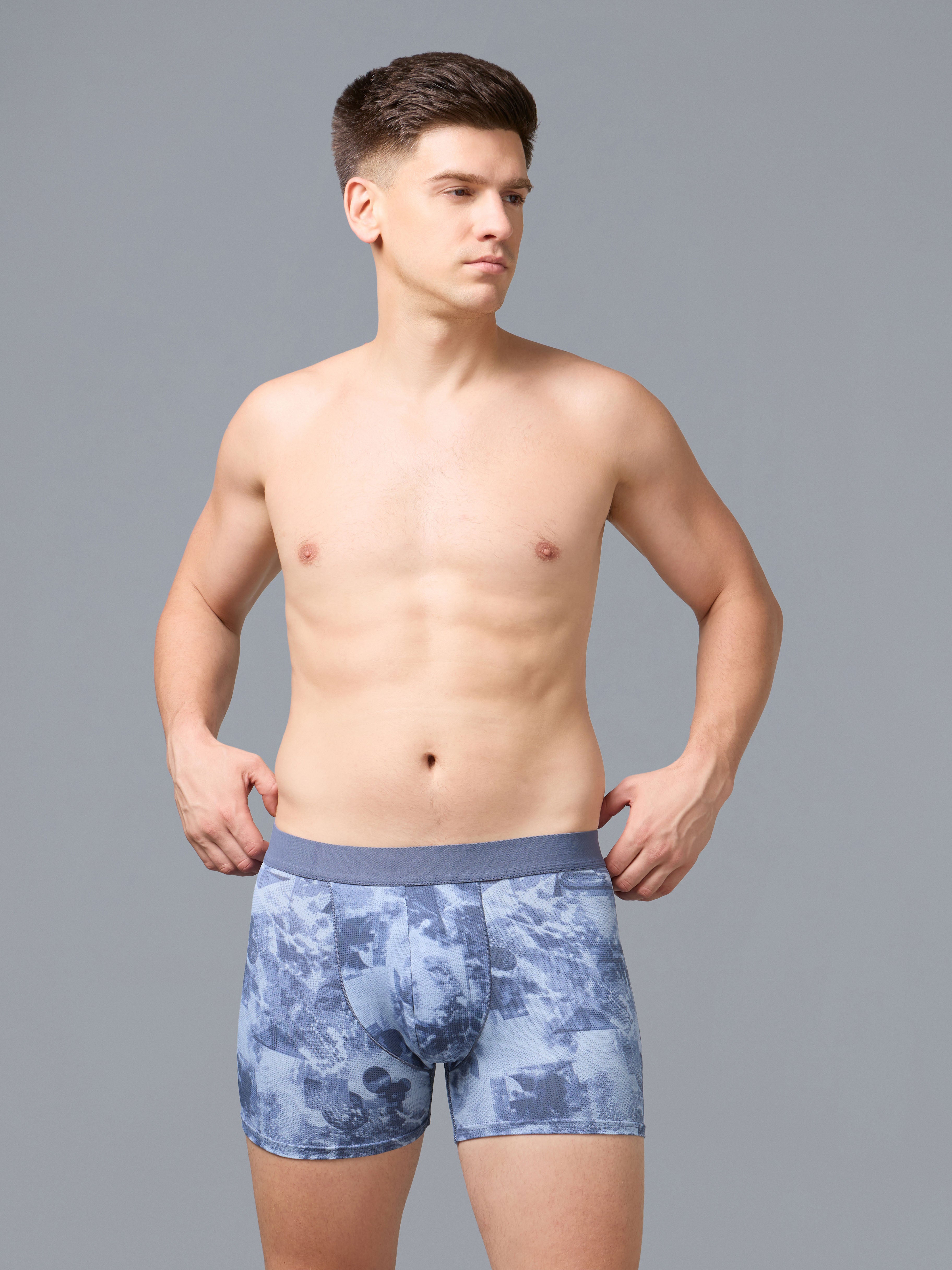 Men Solid Underwear with ELASTO LITE