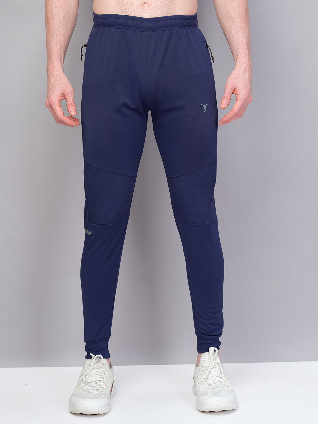Men Solid Slim Fit Trackpants with TECHNO GUARD