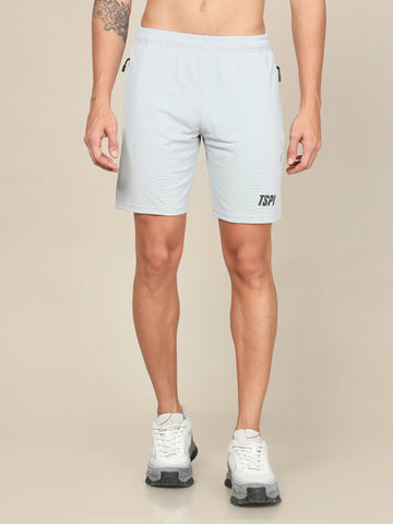Men Solid Slim Fit Shorts with MATPIQ