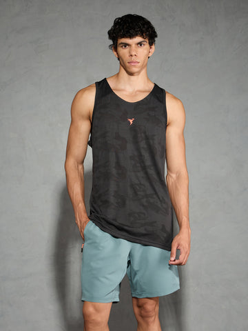 Men Colorblock Slim Fit Crew Neck Innerwear Vest with VENTMESH