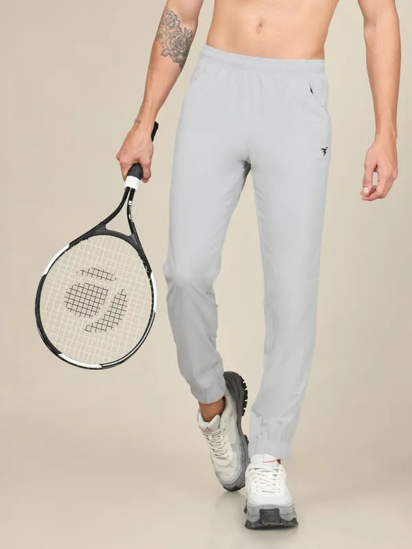 Men Solid Relax Fit Joggers with TECHNOLITE