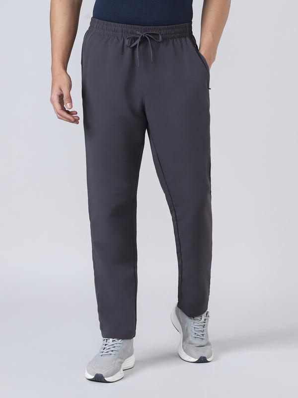 Men Solid Relax Fit Sports Trackpants with TECHNO LITE