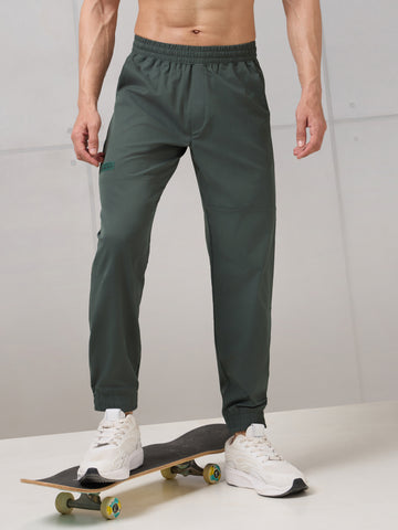 Men Slim Fit Active Out Joggers with TS FLEXI