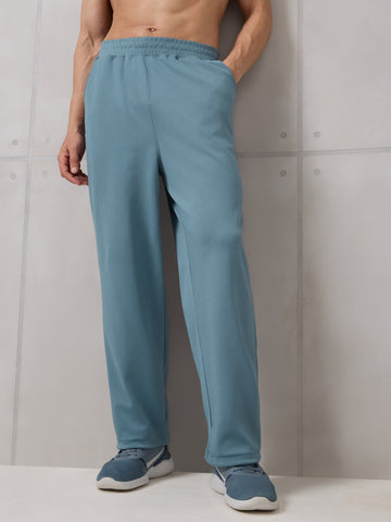 Men Baggy Fit Active Out Trackpants with ELASTOPLUS