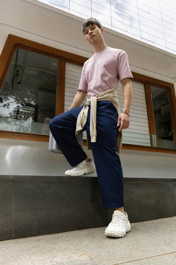 Men Baggy Fit Active Out Trackpants with ELASTOPLUS