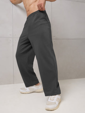 Men Baggy Fit Active Out Trackpants with ELASTOPLUS