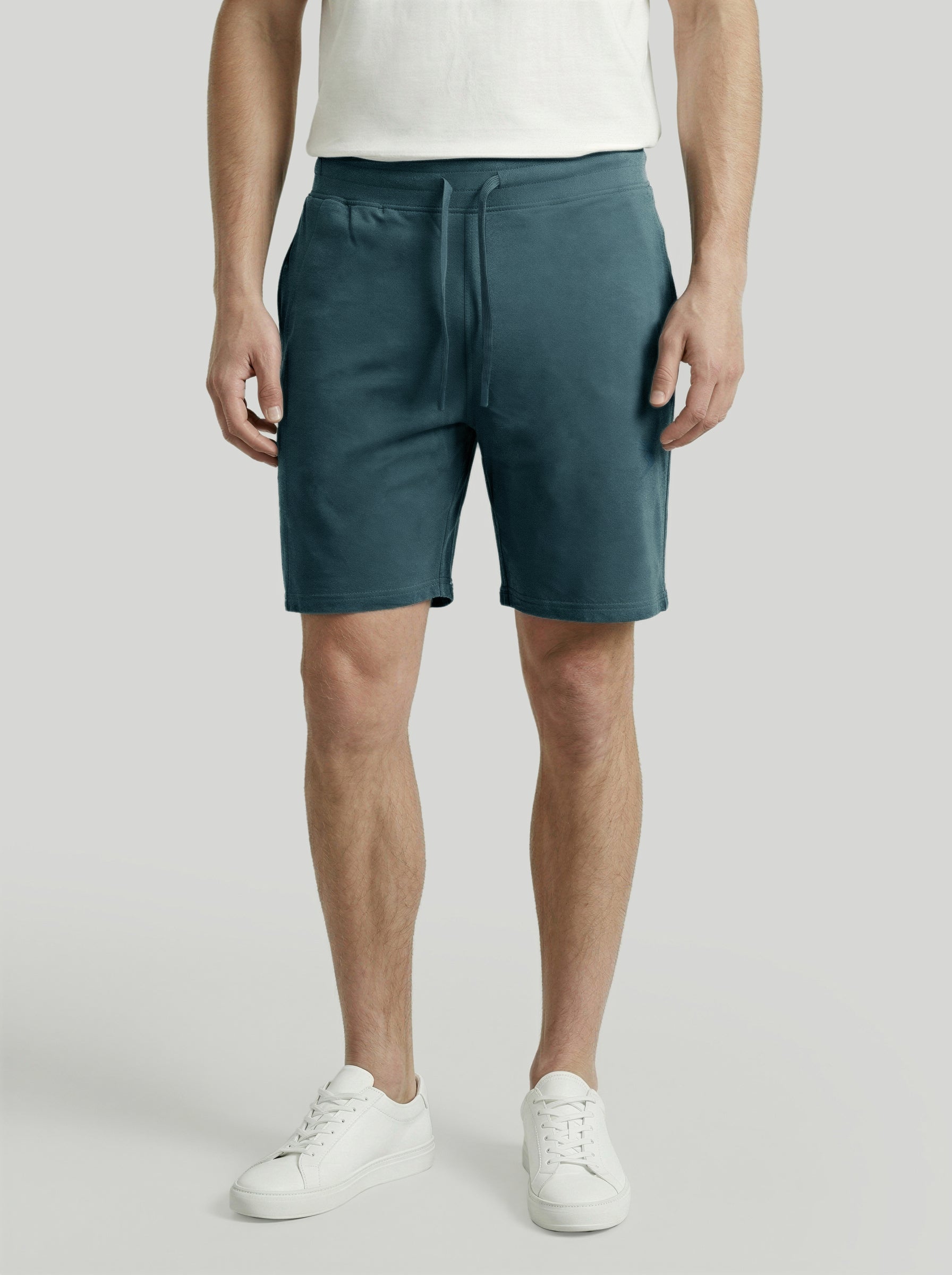 Men Solid Slim Fit Cricket Shorts with TECHNO DRY